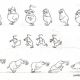 Mike Dietz joke about Jim getting lazy after Earthworm Jim 1 - Animation key-frame sketches 2
